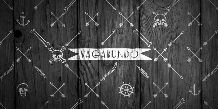 Vagabundo Font Poster 4