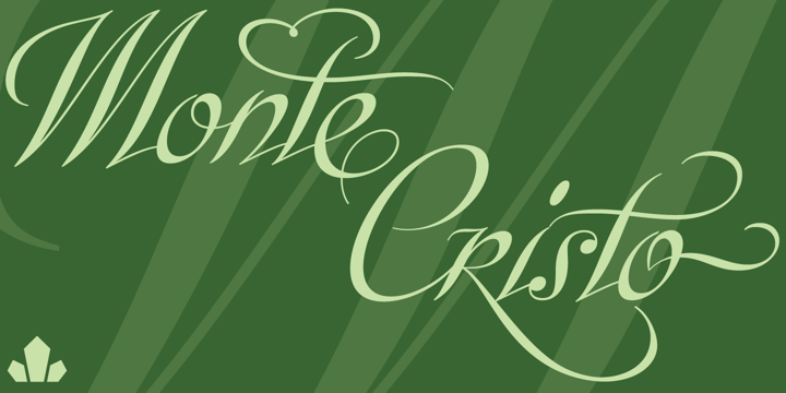 Monte Cristo Font Poster 1