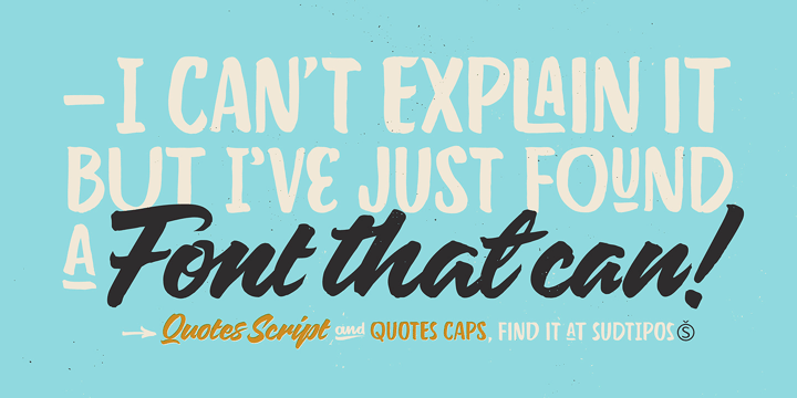 Quotes Font Poster 36