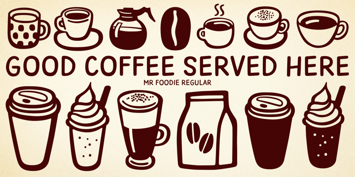 Mr Foodie Font Poster 10