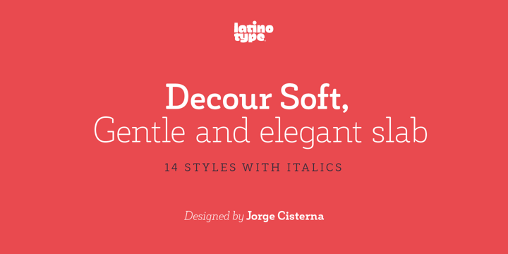 Decour Soft Font Poster 1