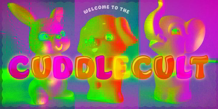 Jumble Font Poster 14