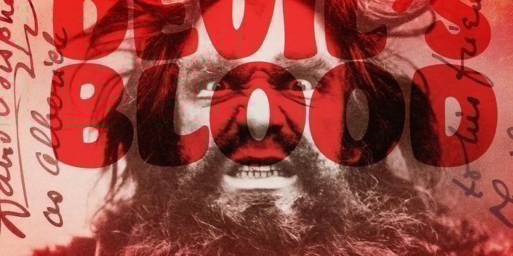 Jumble Font Poster 12