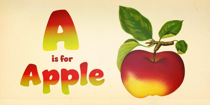 Jumble Font Poster 11