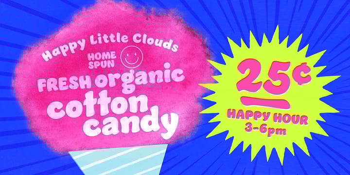 Jumble Font Poster 8