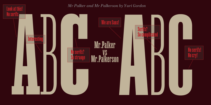 Mr Palkerson Font Poster 7