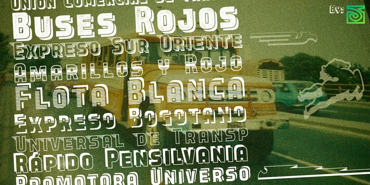 Expreso Font Poster 5