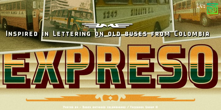 Expreso Font Poster 2