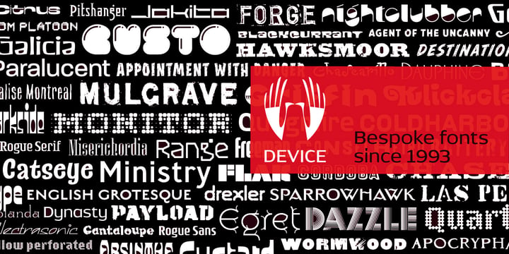 Ministry Font Poster 9