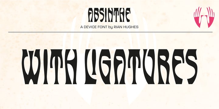 Absinthe Font Poster 1