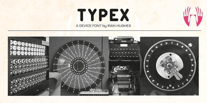 Typex Font Poster 4