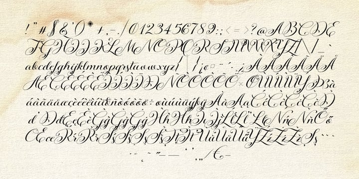 Kazincbarcika Script Font Poster 3