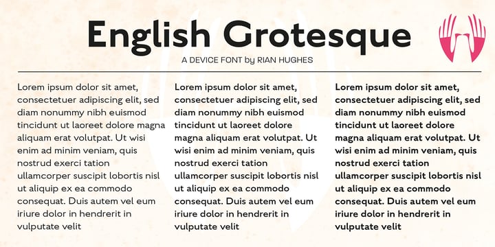 English Grotesque Font | Webfont & Desktop | MyFonts
