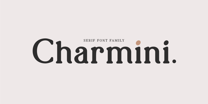 Charmini Font Poster 11