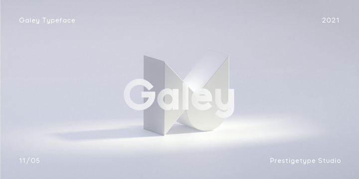 Galey Font Poster 10