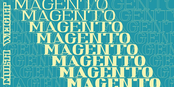 Magento Font Poster 9