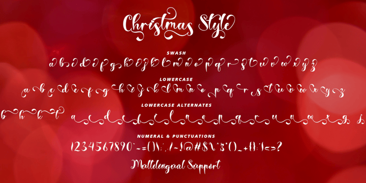 Christmas Style Font | Webfont & Desktop | MyFonts