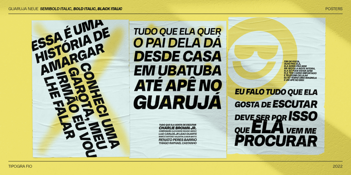 Guaruja Neue Font Poster 11