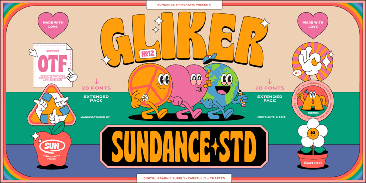 Gliker Font Poster 1