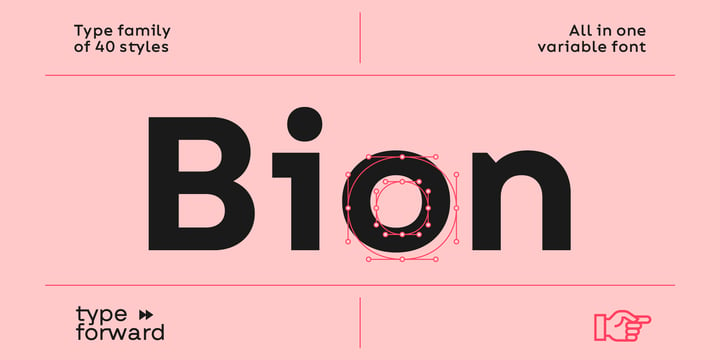 Bion Font Poster 1