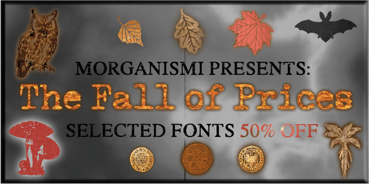 Morgothick Font Poster 2
