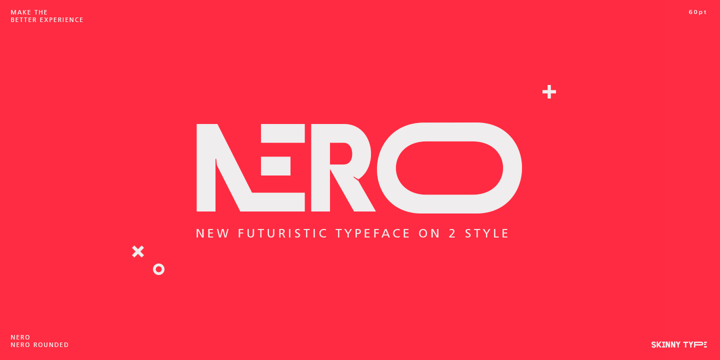Skinny Type Font Bundle