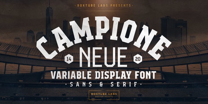 Sports Font Bundle BTL 4 Font Poster 4