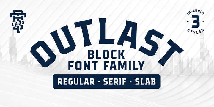 Sports Font Bundle BTL 4 Font Poster 7