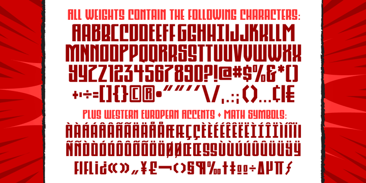Comic Book Classics Font Poster 8