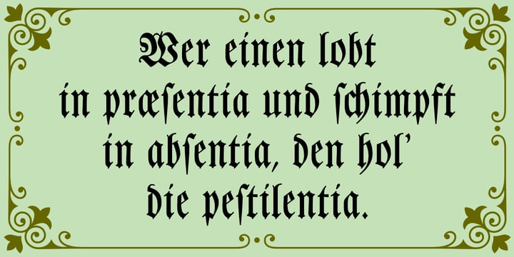 Leibniz Fraktur™