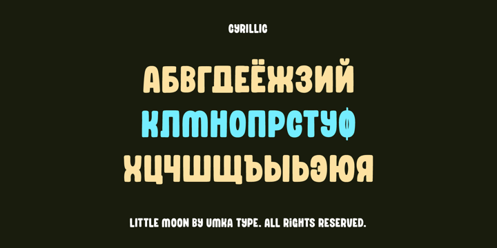 Little Moon Font | Webfont & Desktop | MyFonts