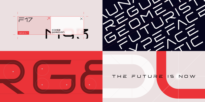 Fauna collection Font Poster 2