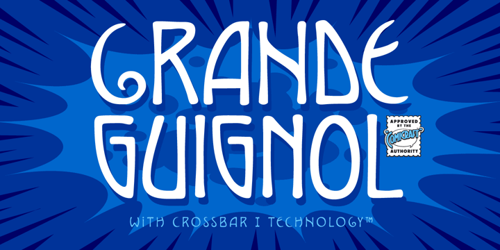 Grand Guignol Font Poster 1
