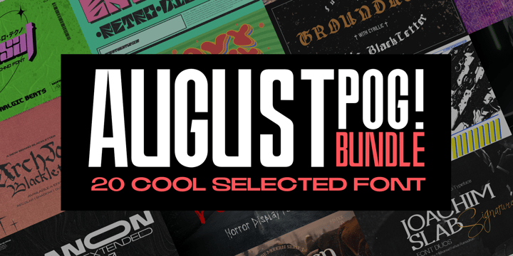 Font Bundles | MyFonts