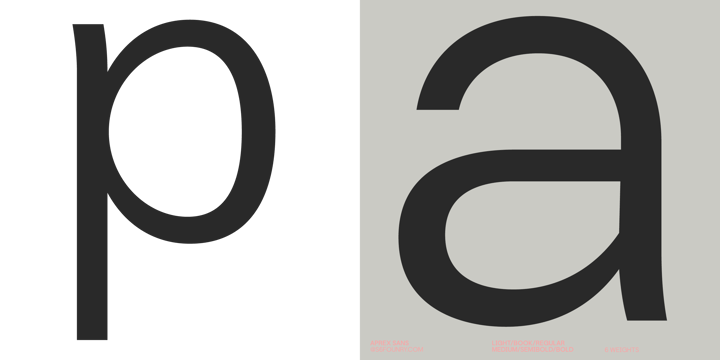 Aprex Sans Font Poster 12