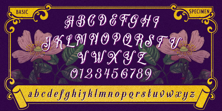 Almighton Font Poster 2