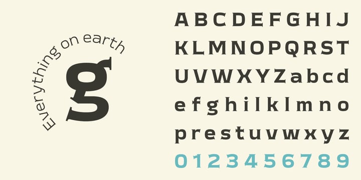 Meguro Serif Font Poster 4