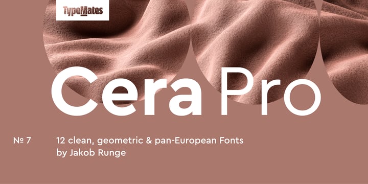 Cera Pro Font Poster 1
