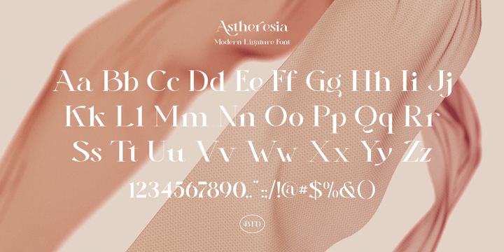 Astheresia Font Poster 5