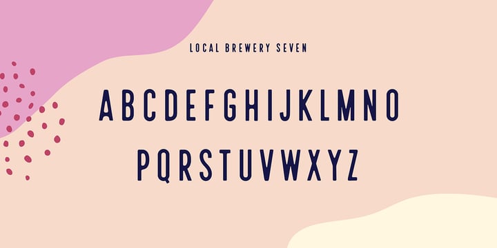 Local Brewery Collection Font Poster 10