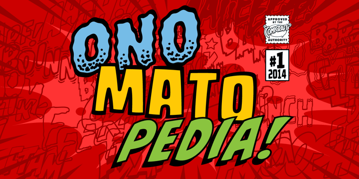 Spectacular Comicraft Sound Effects Font Poster 7