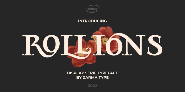 Rollions Font Poster 1