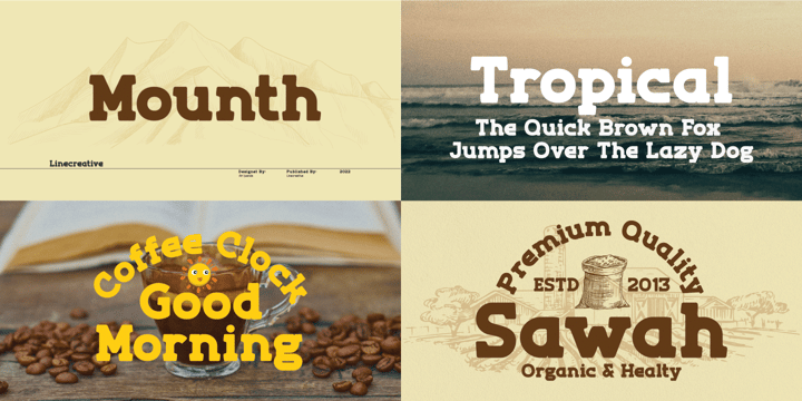 The Mini Bundle Slab Serif Font Font Poster 7
