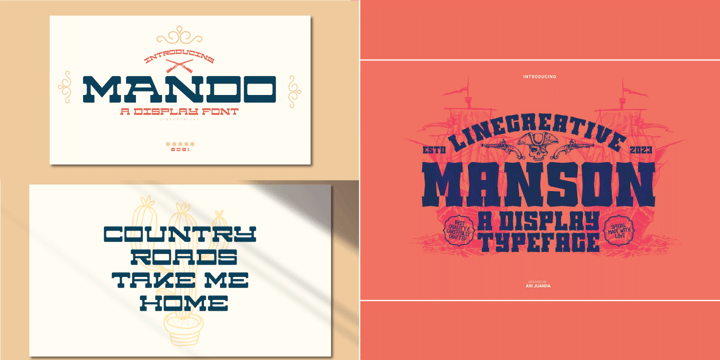 The Mini Bundle Slab Serif Font Font Poster 3