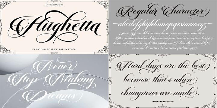  Font Poster 11