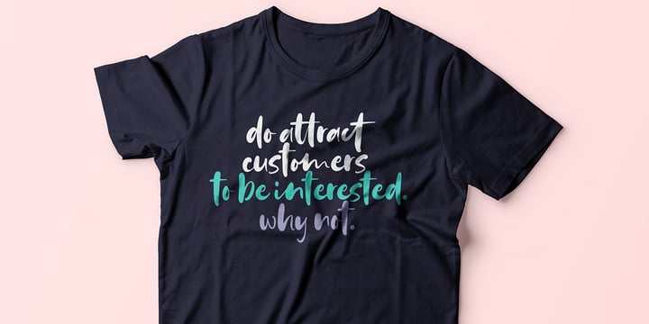 Trustha Handwritten Font Bundle Font Poster 5