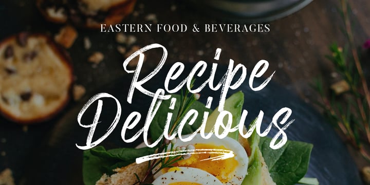 Trustha Handwritten Font Bundle Font Poster 8