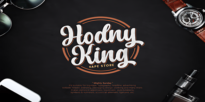 Spring Offer Font Poster 7