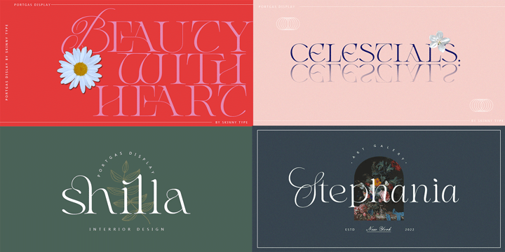 Unique Sans And Serif Bundle Collection Font Poster 7