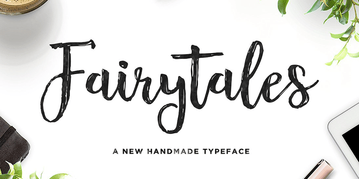 BRUSH FONTS BUNDLE Font Poster 8